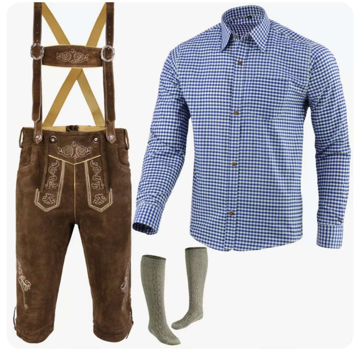 Herren Oktoberfest Trachtenset