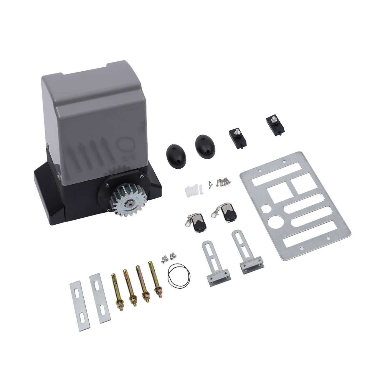 Schiebetorantrieb 1200KG Toröffner Komplett-Set + 6m Zahnstange Schiebetor Motor – Bild 5