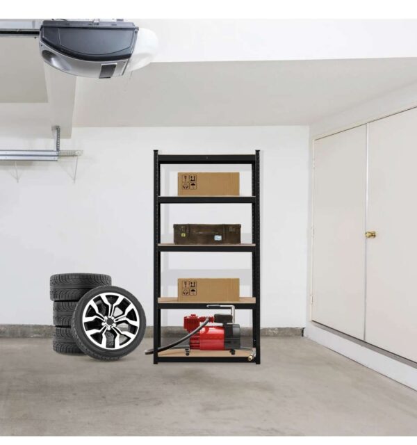 AREBOS 2er Set Schwerlastregal Kellerregal Steckregal Lagerregal Werkstattregal – Bild 13