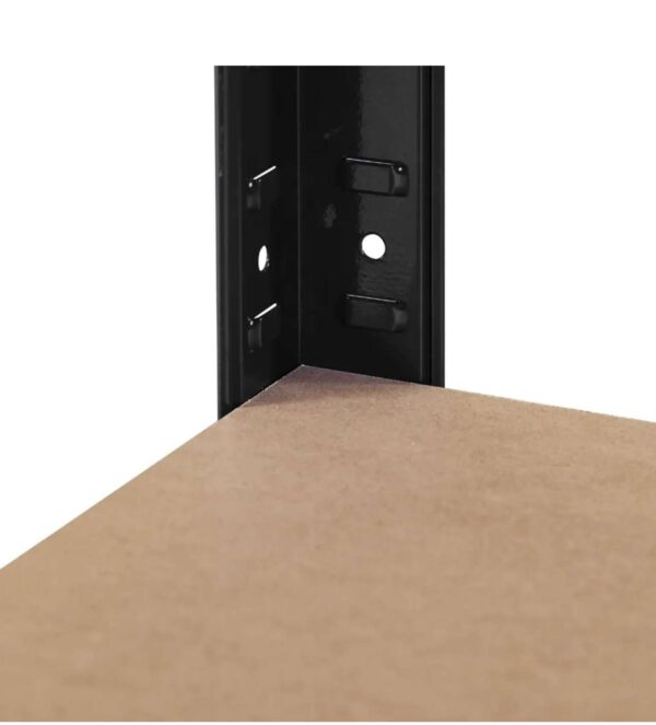 AREBOS 2er Set Schwerlastregal Kellerregal Steckregal Lagerregal Werkstattregal – Bild 9