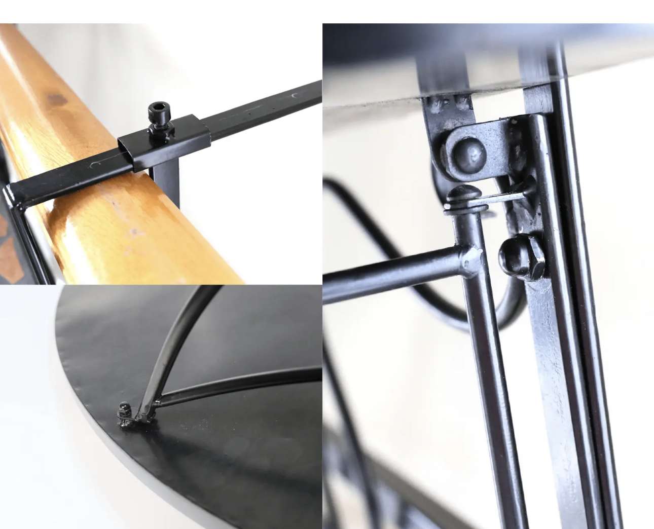 Balkonhängetisch Mosaik Hängetisch Mosaiktisch Balkontisch Balkon Tisch Halbmond – Bild 8